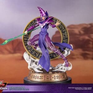 Yu-Gi-Oh! PVC Statue Dark Magician Purple Version 29 cm - Afbeelding 12