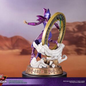 Yu-Gi-Oh! PVC Statue Dark Magician Purple Version 29 cm - Afbeelding 10