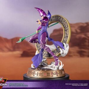 Yu-Gi-Oh! PVC Statue Dark Magician Purple Version 29 cm - Afbeelding 8