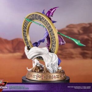 Yu-Gi-Oh! PVC Statue Dark Magician Purple Version 29 cm - Afbeelding 7