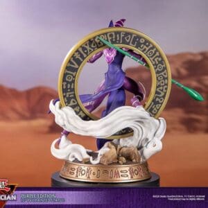 Yu-Gi-Oh! PVC Statue Dark Magician Purple Version 29 cm - Afbeelding 6