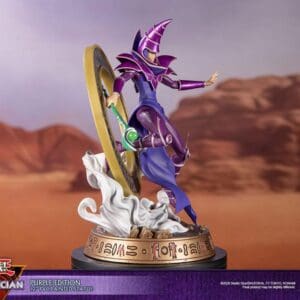 Yu-Gi-Oh! PVC Statue Dark Magician Purple Version 29 cm - Afbeelding 3