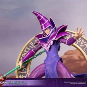 Yu-Gi-Oh! PVC Statue Dark Magician Purple Version 29 cm - Afbeelding 20