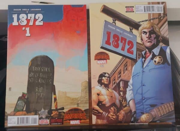 1872 # 1 t/m 4 Secret Wars Complete set