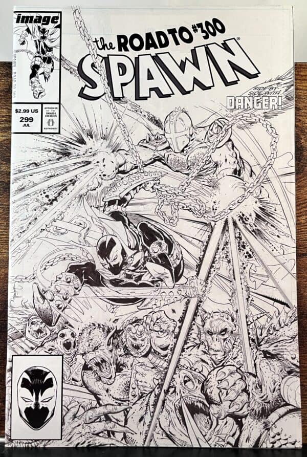 Spawn # 299 Black & White Variant (Image Comics)