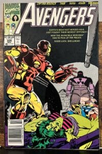 Avengers # 326 Newsstand Edition (Marvel Comics)