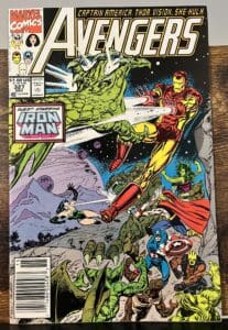 Avengers # 327 Newsstand Edition (Marvel Comics)