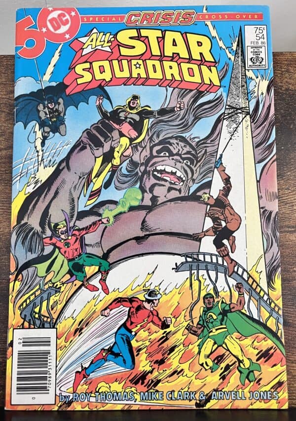 All-Star Squadron # 54 Newsstand Edition