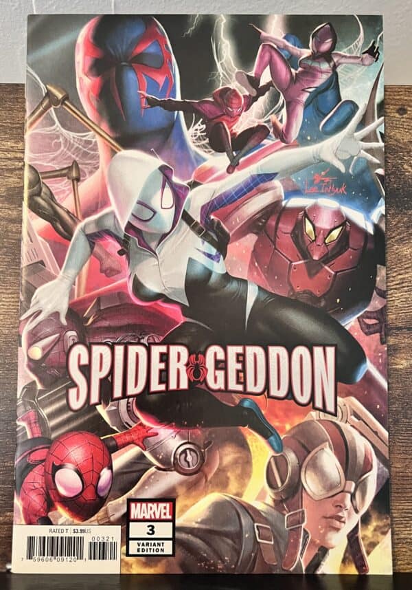 Spider-geddon # 3 Inhyuk Lee Connecting Variant