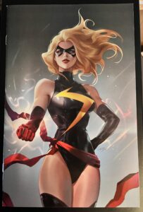 Captain Marvel: Dark Tempest # 1 Leirix Li Virgin Variant Cover