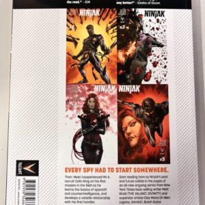 Ninjak Weaponeer Tradepaperback (Valiant Comics) - Image 2
