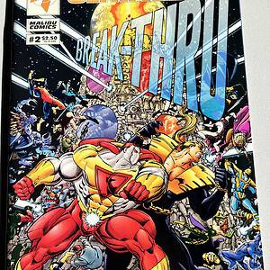 Break-thru #1 - 2 Complete set (Malibu Comics) - Afbeelding 2