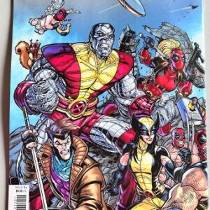 Uncanny X-Men #12 Chad Hardin Pool's Day wraparound variant (Marvel Comics) - Afbeelding 2