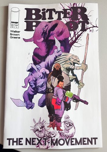Bitter Root the Next Movement #1 Cover B James Harren Legacy variant (Image Comics)