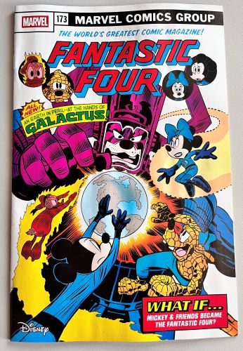 Fantastic Four #31 What if Disney FF Homage variant (Marvel Comics)
