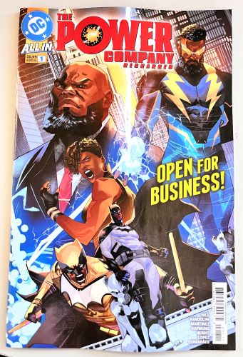 Power Company Recharged #1 one-shot cover A (DC Comics)