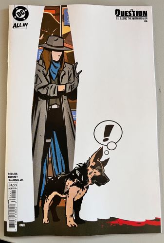 The Question All Along the Watchtower #6 Cover B Jorge Fornes Card Stock Variant (DC Comics)