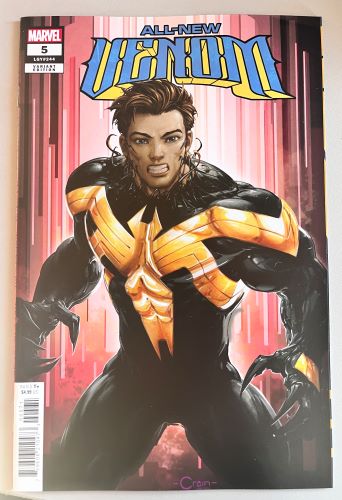 All-new Venom #5 Clayton Crain Suspect variant C (Marvel Comics)