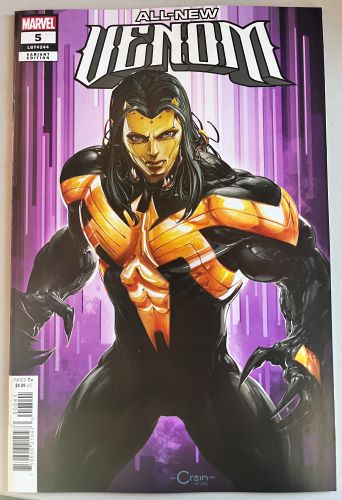 All-new Venom #5 Clayton Crain Suspect variant A (Marvel Comics)