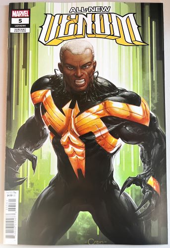 All-new Venom #5 Clayton Crain Suspect variant B (Marvel Comics)
