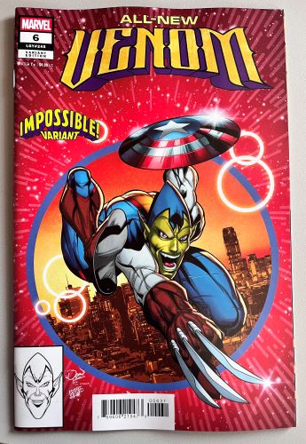 All-new Venom #6 Logan Lubera Impossible Variant (Marvel Comics)