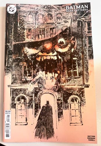Batman Dark patterns #6 cover B Ashley Wood Card Stock Variant (DC Comics)