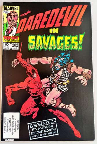 Daredevil #202 (Marvel Comics)