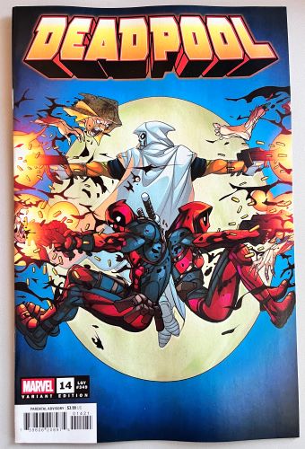 Deadpool #14 Pasqual Ferry Variant (Marvel Comics)