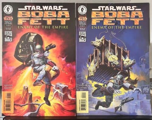 Star Wars Boba Fett Enemy of the Empire #1 - 4 complete set (Dark Horse Comics)