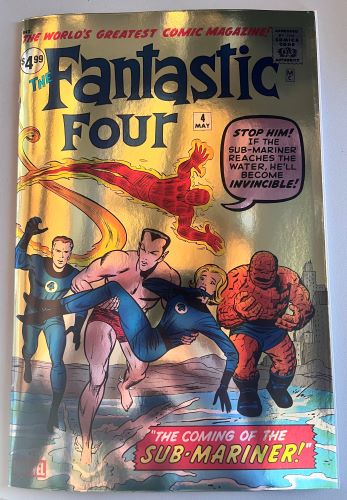 Fantastic Four #4 Fascimile Foil Edition (Marvel Comics)