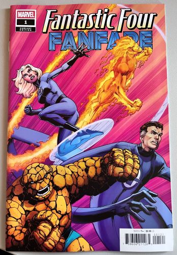 Fantastic Four Fanfare #1 Mark Bagley Variant (Marvel Comics)