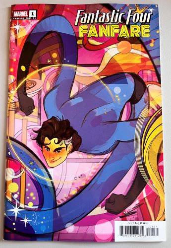 Fantastic Four Fanfare #1 Nicoletta Baldari 4-part connecting Variant (Marvel Comics)