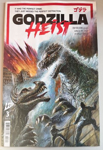 Godzilla Heist #3 (IDW Publishing)