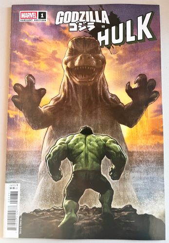Godzilla vs Hulk #1 one-shot Stonehouse variant (Marvel Comics)