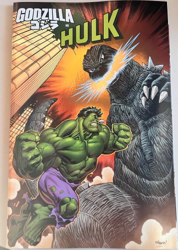 Godzilla vs Hulk #1 one-shot Ed McGuinness Foil variant (Marvel Comics)