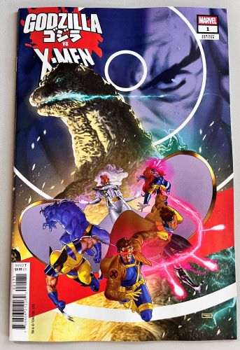 Godzilla vs X-Men #1 Taurin Clarke Variant (Marvel Comics)