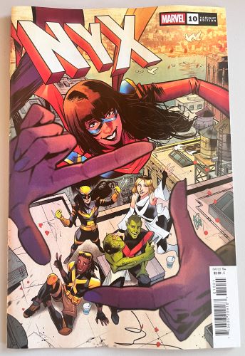 NYX #10 Federica Mancin variant (Marvel Comics)