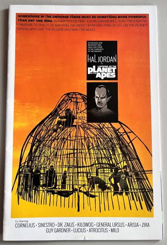 Planet of the Apes Green Lantern #6 1:10 retailer incentive (DC Comics)
