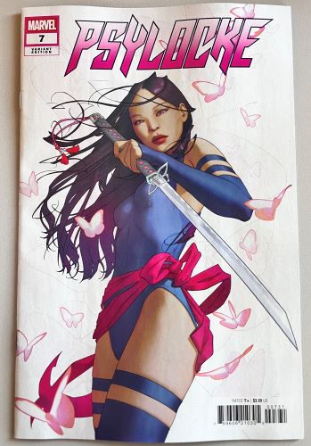 Psylocke #7 Scott Forbes variant (Marvel Comics)