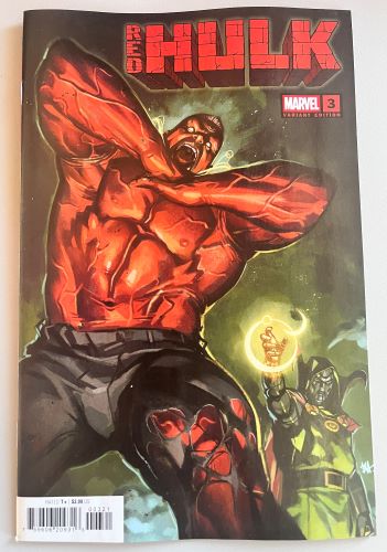 Red Hulk #3 Ben Harvey Variant (Marvel Comics)