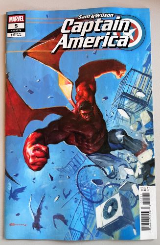 Sam Wilson Captain America #5 Fabrizio de Tomasso variant (Marvel Comics)