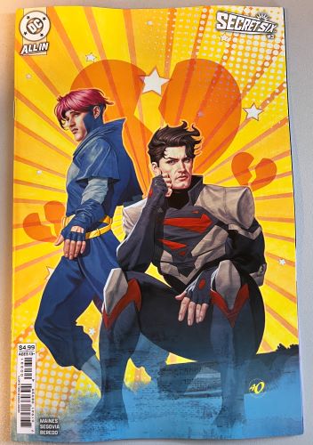 Secret Six #3 cover B Ariel Olivetti Card Stock Variant (DC Comics)