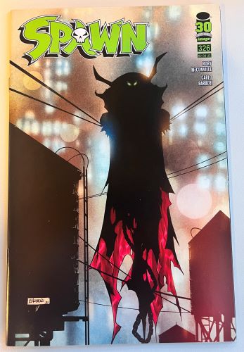 Spawn #326 cover Carlo Barberi (Image Comics)