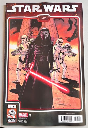 Star Wars #1 Chris Sprouse the Force Awakens 10th anniversary Variant (Marvel Comics)