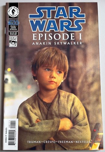 Star Wars Episode I Anakin Skywalker one-shot photo cover (Dark Horse Comics)