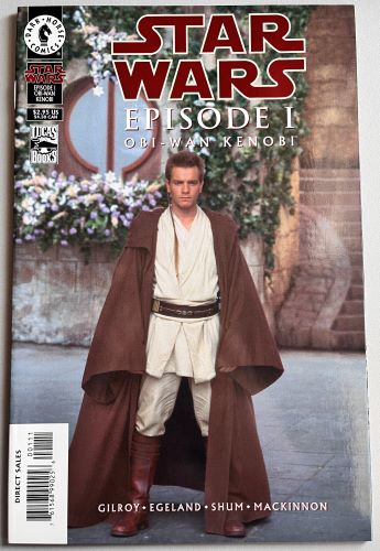 Star Wars Episode I Obi-wan Kenobi one-shot photo cover (Dark Horse Comics)