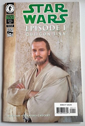 Star Wars Episode I Qui-Gonn Jinn one-shot photo cover (Dark Horse Comics)