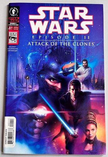 Star Wars Episode II Attack of the Clones #1 - 4 complete set (Dark Horse Comics)