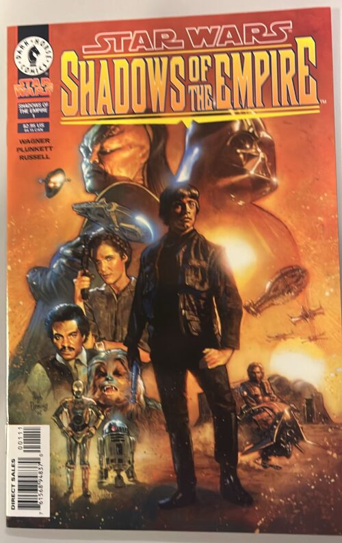 Star Wars Shadows of the Empire #1 - 6 complete set (Dark Horse Comics)