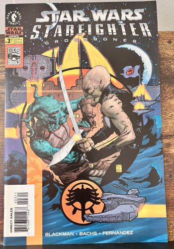 Star Wars Starfighter Crossbones #1 - 3 complete set (Dark Horse Comics)